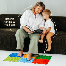 ORTOTO Puzzle Mats Set "Intensive Barefoot Path" 